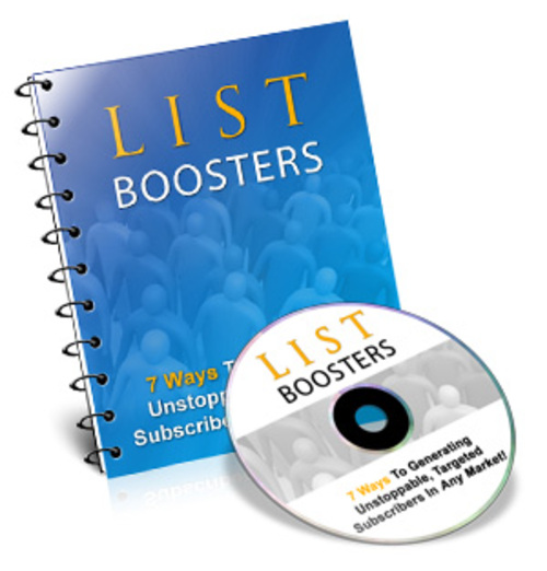 Product picture Listbooster with master resale rights